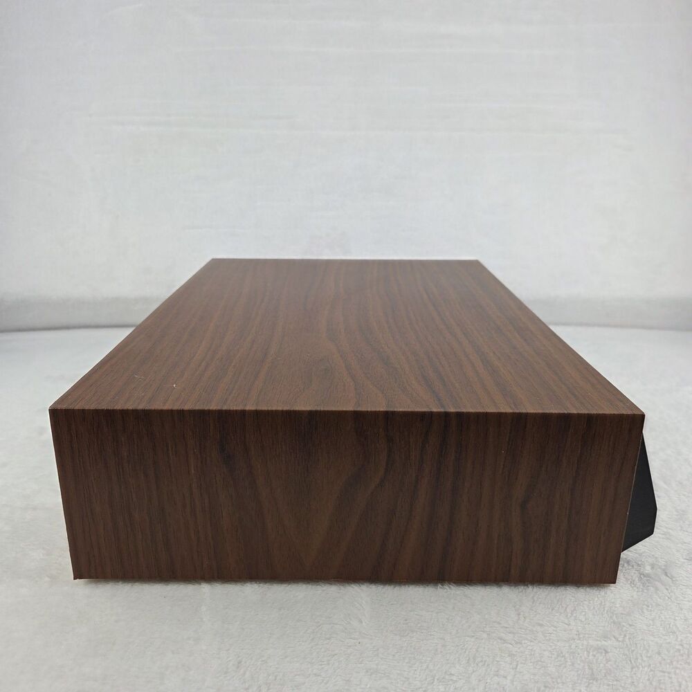 Vintage Add’n Stac Cassette Tape Storage Case 42 Capacity Faux Wood - Picture 11 of 15